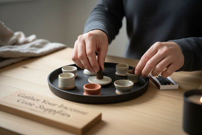 incense cone handling tutorial