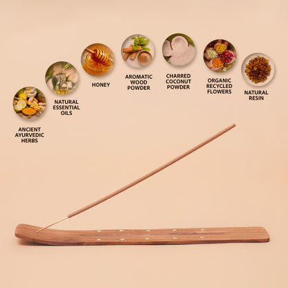 🌸 Ayesha Divine Gangotri Premium Incense Sticks – 8” (80 Sticks)