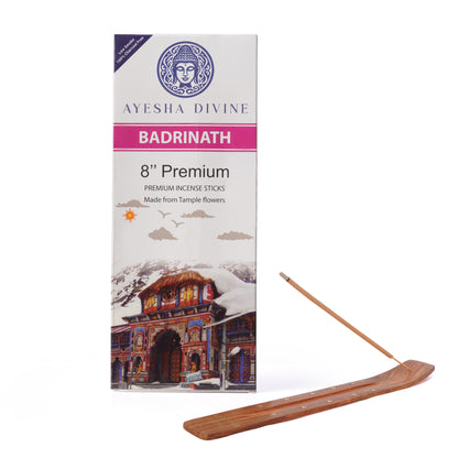 🕉️ Ayesha Divine Badrinath Premium Incense Sticks – 8” (80 Sticks)