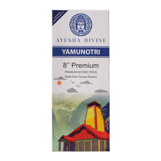 Ayesha Divine – Yamunotri Premium Incense Sticks (80 Count)