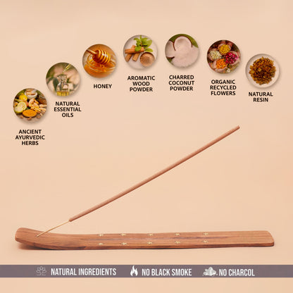 Ayesha Divine – Yamunotri Premium Incense Sticks (80 Count)