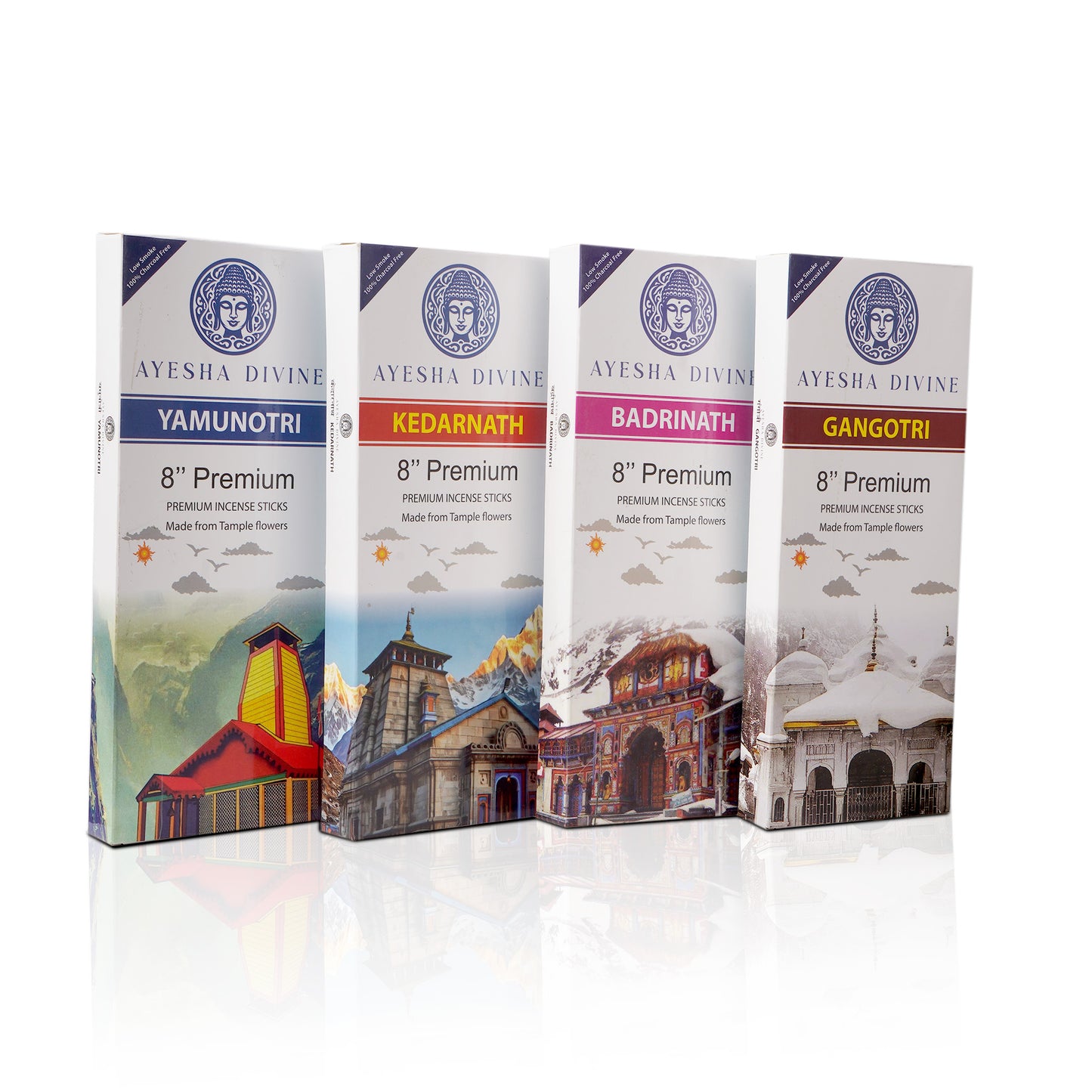 Ayesha Divine – Yamunotri Premium Incense Sticks (80 Count)