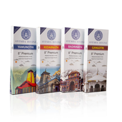 Ayesha Divine – Yamunotri Premium Incense Sticks (80 Count)