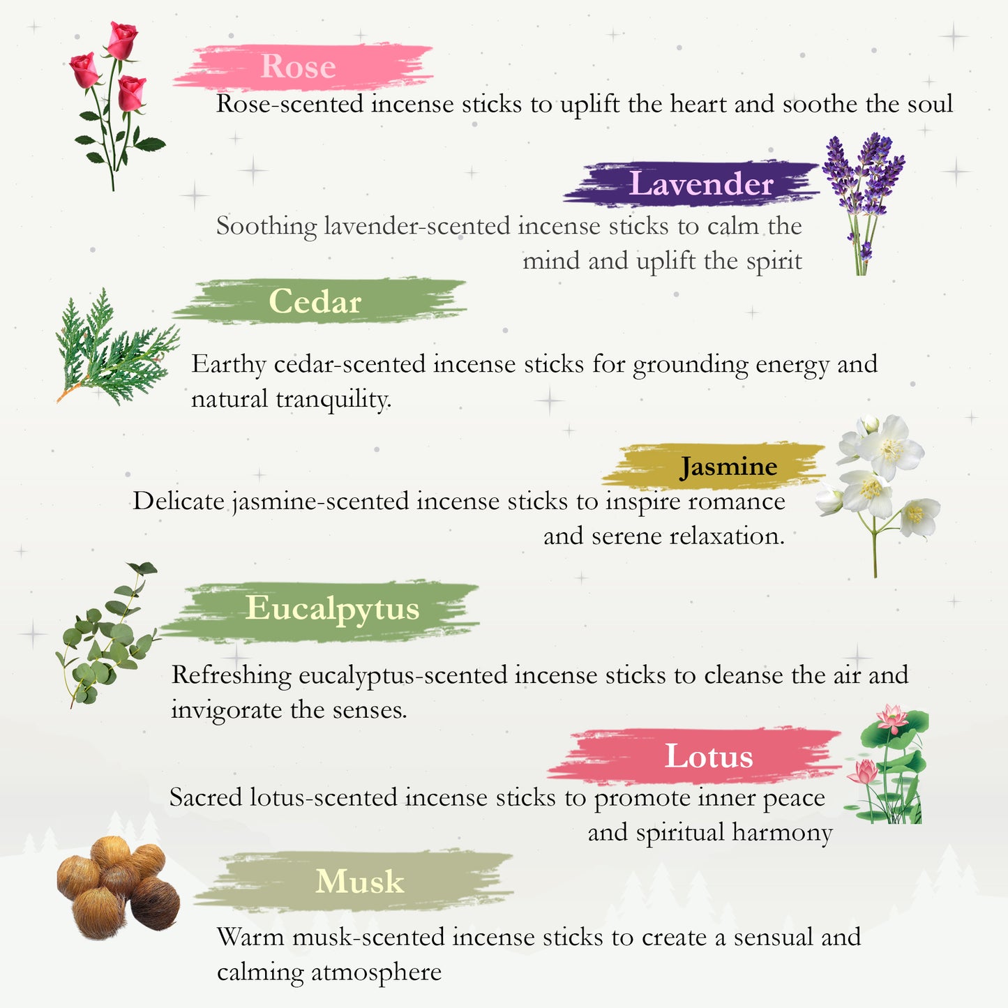 CHAKRA COLLECTION BAMBOOLESS INCENSE STICK